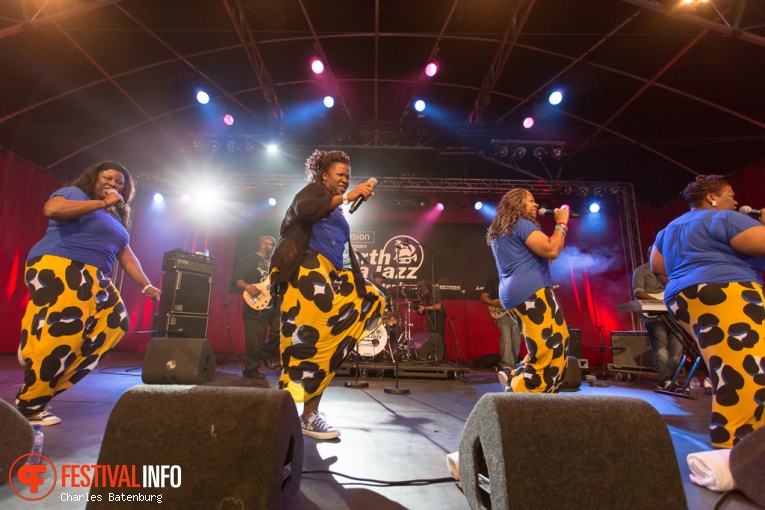 The Jones Family Singers op North Sea Jazz 2016 - Zondag foto