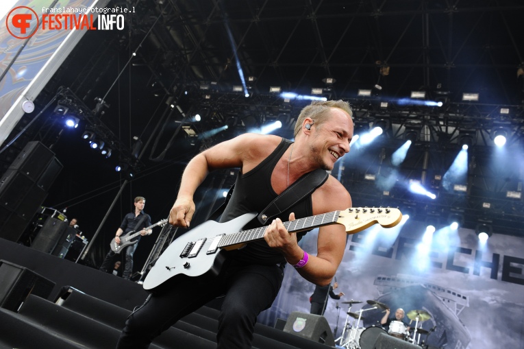 Eisbrecher op Bospop 2016 foto