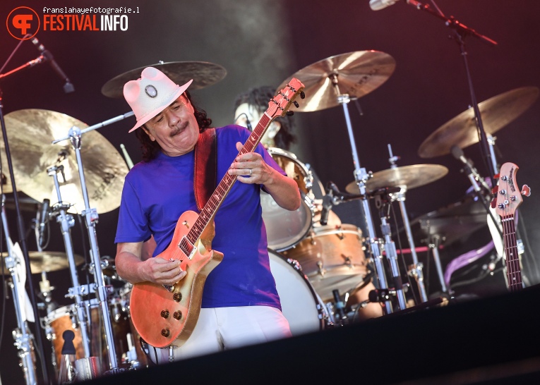 Santana op Bospop 2016 foto