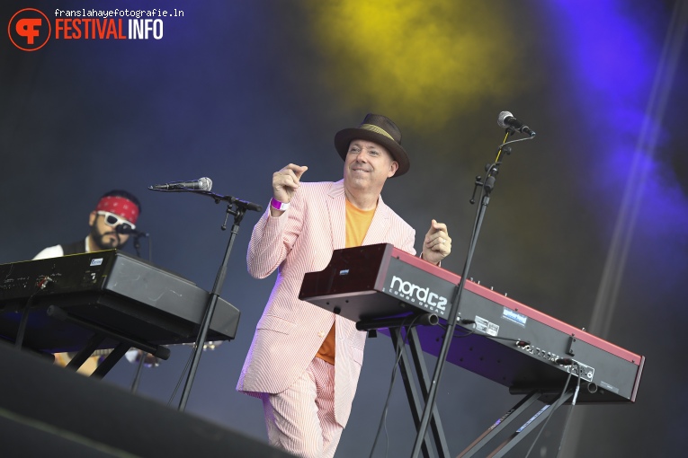 The Mavericks op Bospop 2016 foto