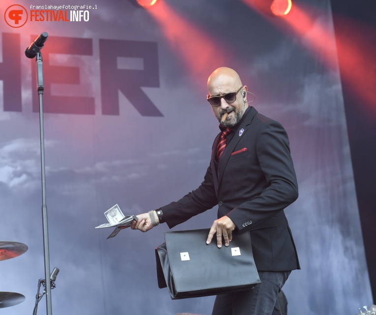 Eisbrecher op Bospop 2016 foto