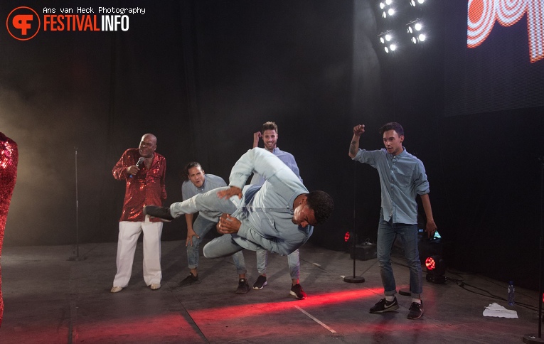 The Trammps op 40UP Zomerfestival 2016 foto