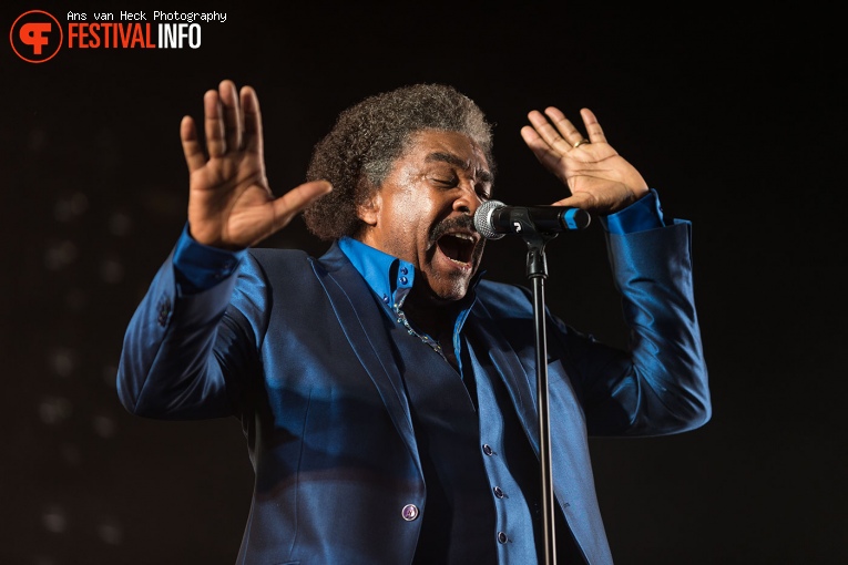 Foto George McCrae op 40UP Zomerfestival 2016