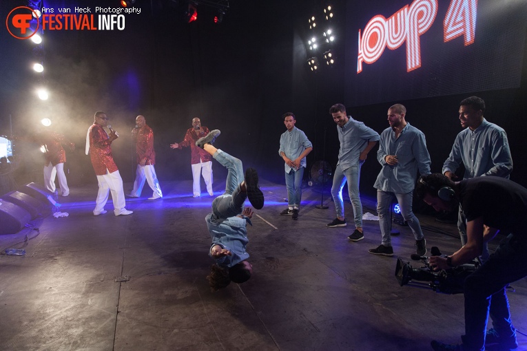 The Trammps op 40UP Zomerfestival 2016 foto