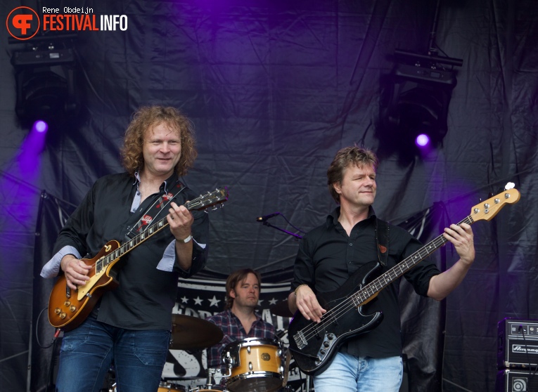 The Fortunate Sons op Fields of Joy Festival 2016 foto