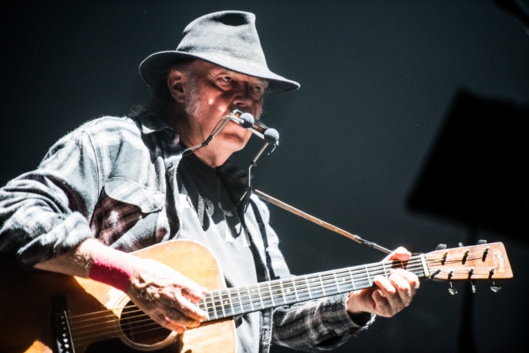 Neil Young op Neil Young - 09/07 - Ziggo Dome foto
