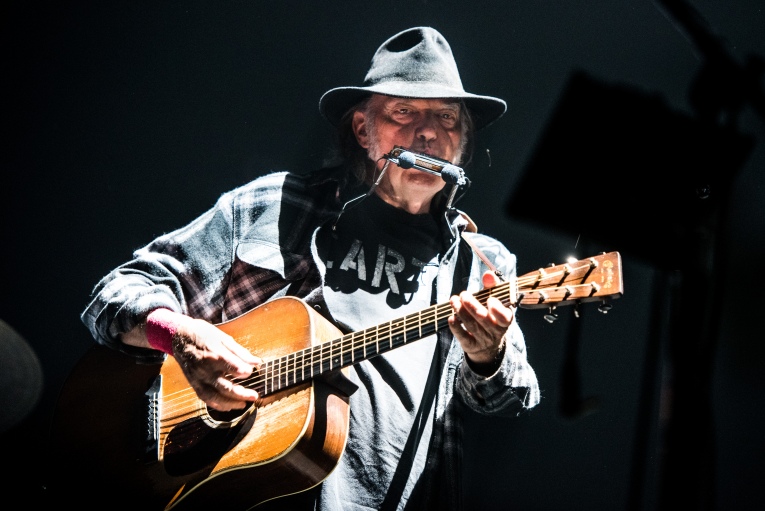 Neil Young op Neil Young - 09/07 - Ziggo Dome foto