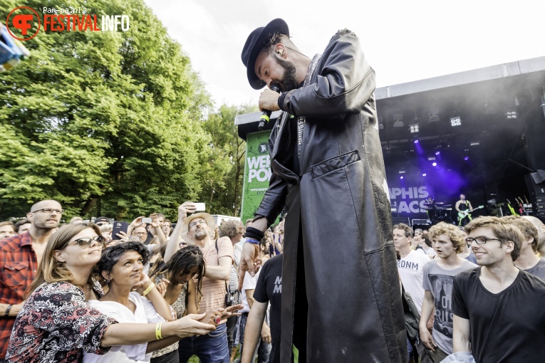 Memphis Maniacs op Werfpop 2016 foto