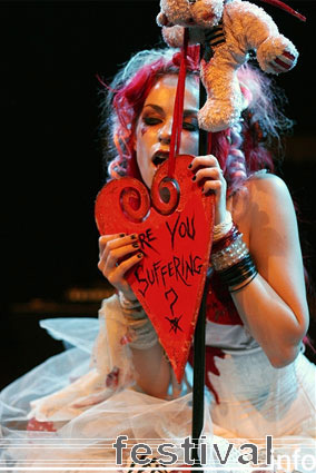 Emilie Autumn op Amphi Festival 2007 foto