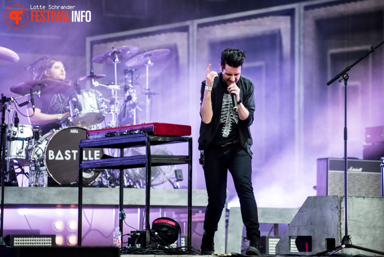 Bastille op Sziget 2016 - Vrijdag foto