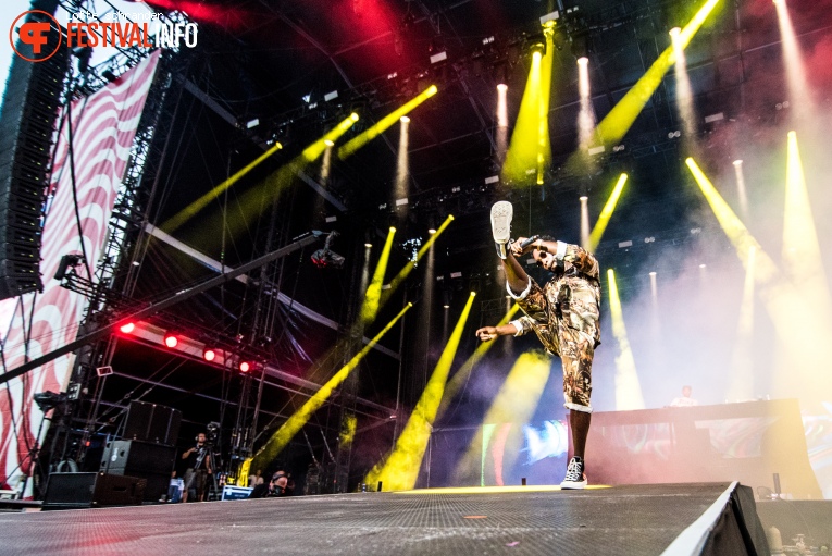 Tinie Tempah op Sziget 2016 - Zondag foto