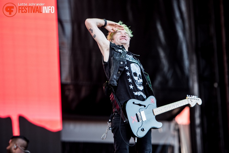 Sum 41 op Sziget 2016 - Zondag foto