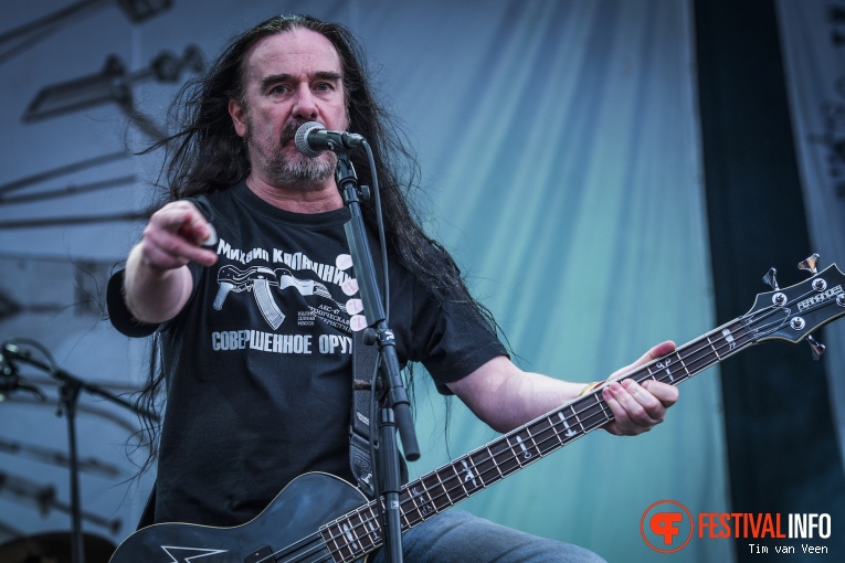Carcass op Into The Grave 2016 foto