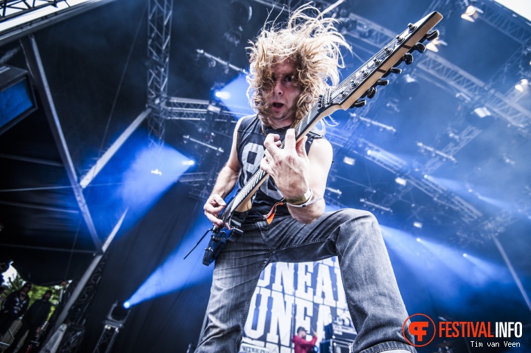 Unearth op Into The Grave 2016 foto