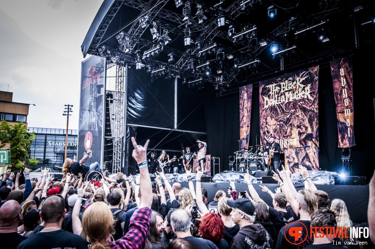 The Black Dahlia Murder op Into The Grave 2016 foto