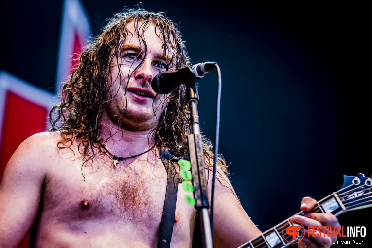 Airbourne op Into The Grave 2016 foto