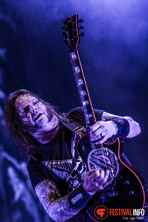 Slayer op Into The Grave 2016 foto