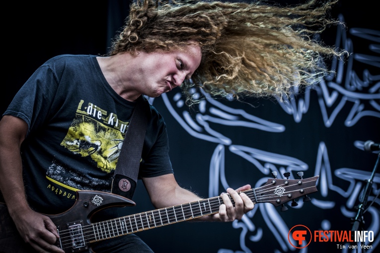 Voivod op Into The Grave 2016 foto