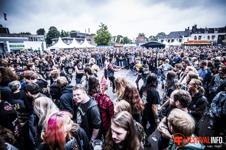 Unearth op Into The Grave 2016 foto