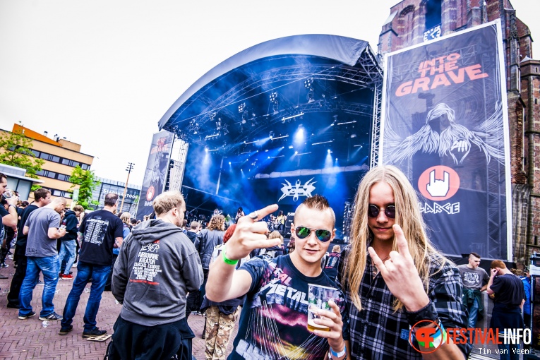 Gruesome op Into The Grave 2016 foto