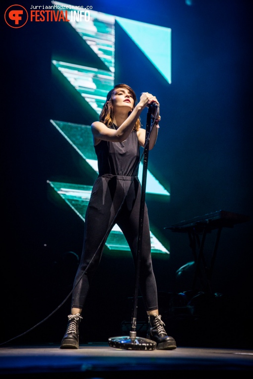 Chvrches op Pukkelpop 2016 - Donderdag foto