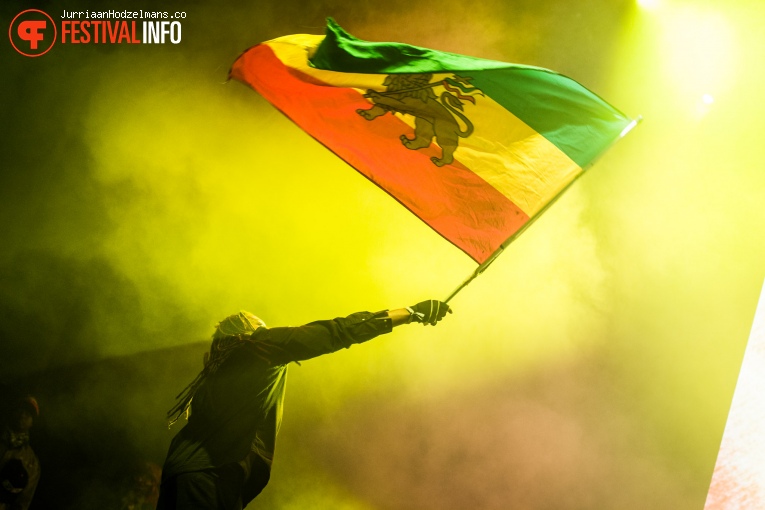 Damian 'Jr Gong' Marley op Pukkelpop 2016 - Zaterdag foto