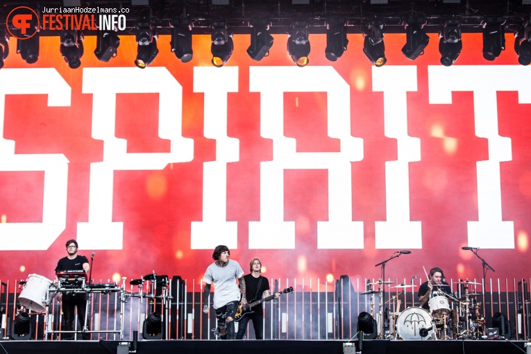 Bring Me The Horizon op Pukkelpop 2016 - Zaterdag foto