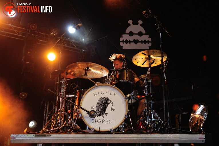 Highly Suspect op Lowlands 2016 - Vrijdag foto