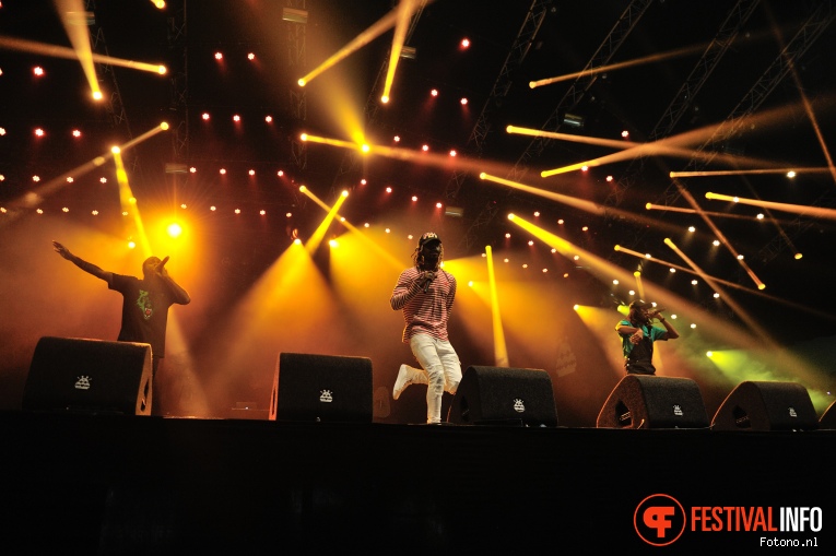 Flatbush Zombies op Lowlands 2016 - Vrijdag foto