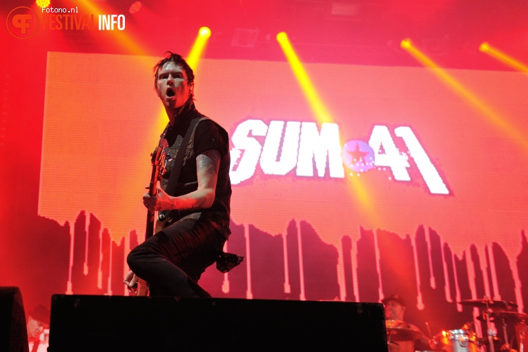 Sum 41 op Lowlands 2016 - Zaterdag foto