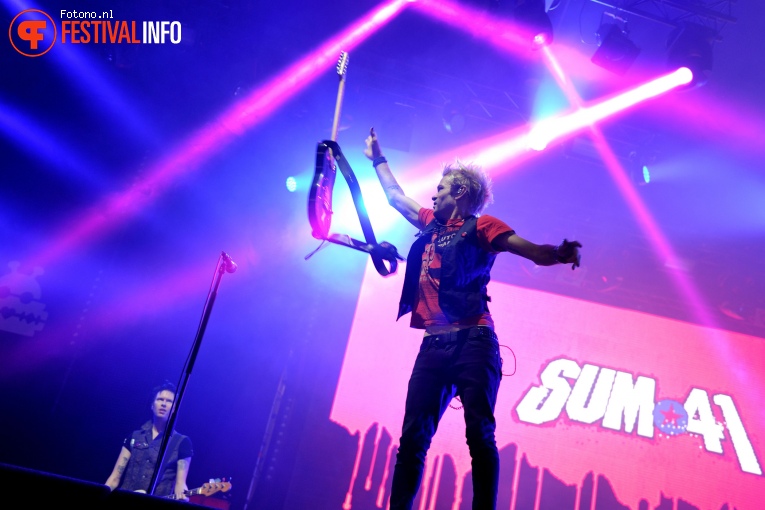 Sum 41 op Lowlands 2016 - Zaterdag foto