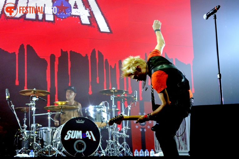 Sum 41 op Lowlands 2016 - Zaterdag foto