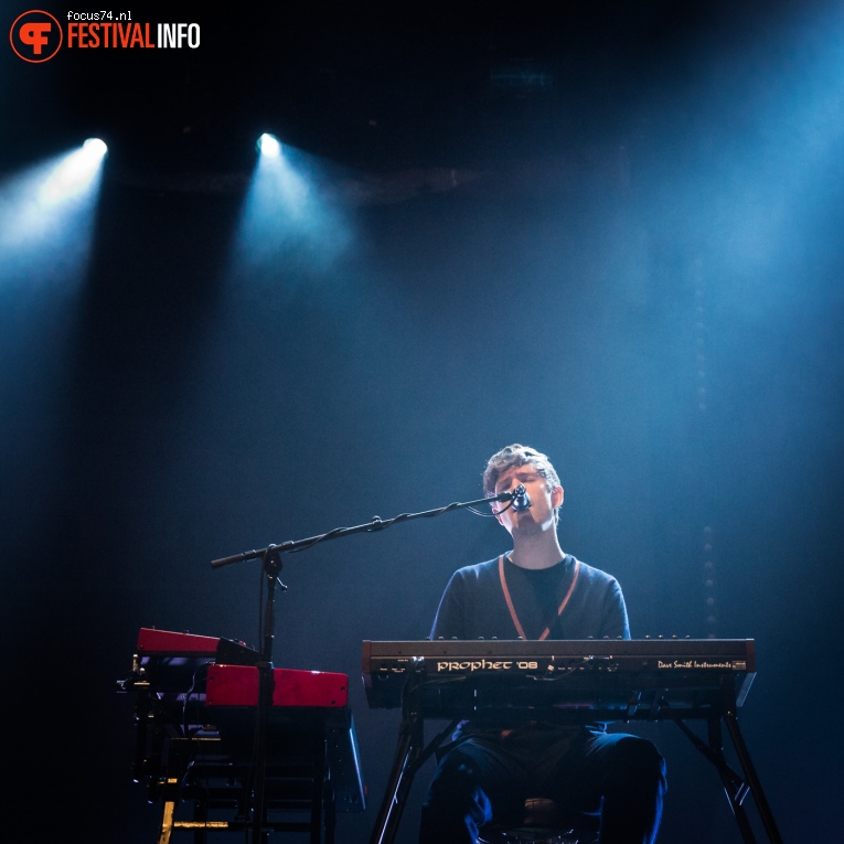 James Blake op Lowlands 2016 - Zondag foto