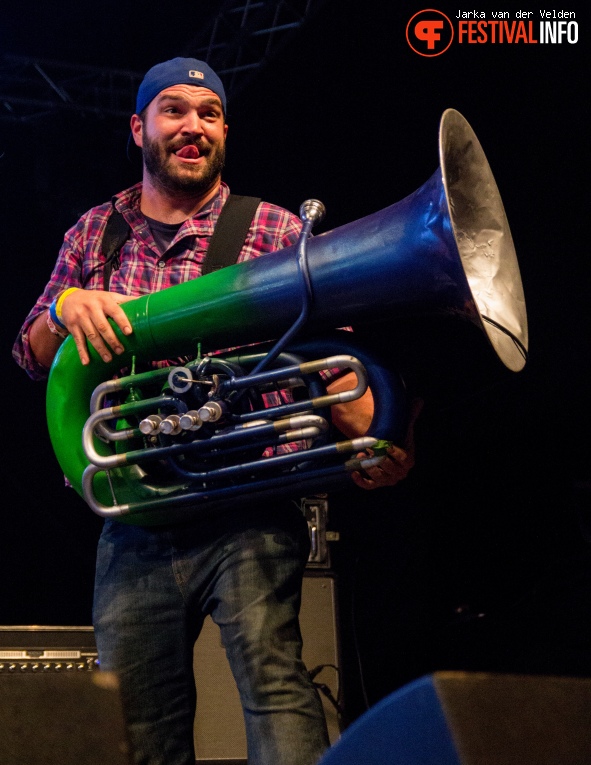 Andy Frasco op Nirwana Tuinfeest 2016 - Vrijdag foto