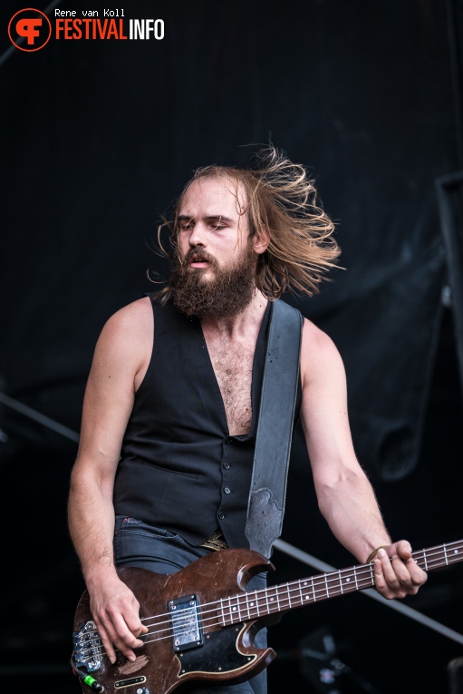 Kadavar op Cityrock Leeuwarden 2016 foto