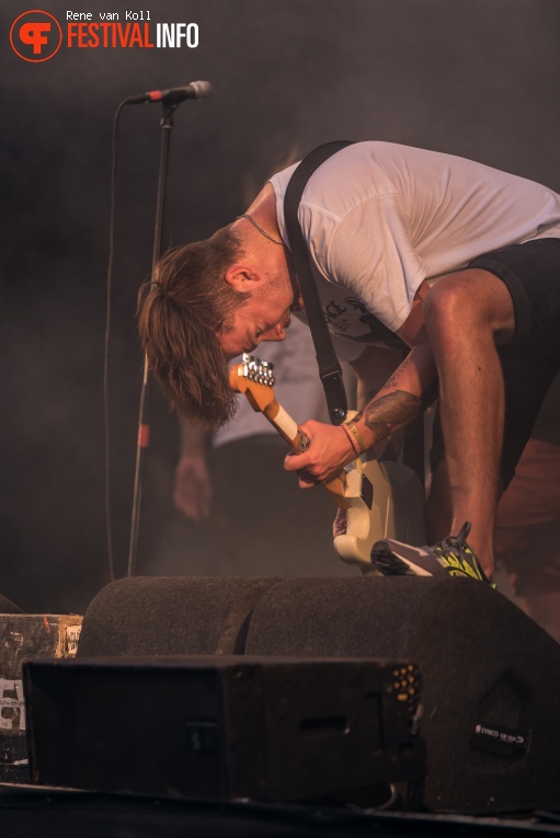 John Coffey op Cityrock Leeuwarden 2016 foto