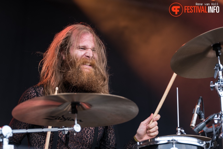 Kadavar op Cityrock Leeuwarden 2016 foto