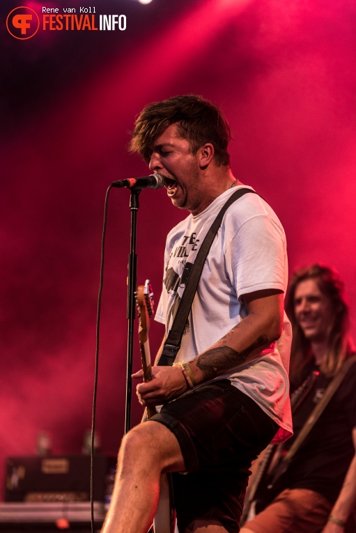 John Coffey op Cityrock Leeuwarden 2016 foto