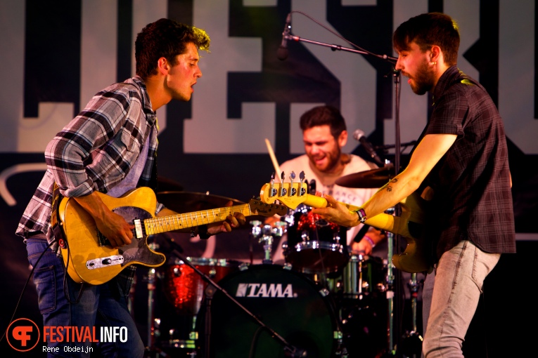 The Greasy Slicks op Bluesrock Tegelen 2016 foto
