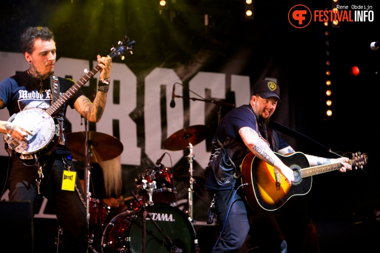 Bob Wayne op Bluesrock Tegelen 2016 foto