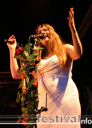 The Mediaeval Baebes op Castlefest 2007 foto