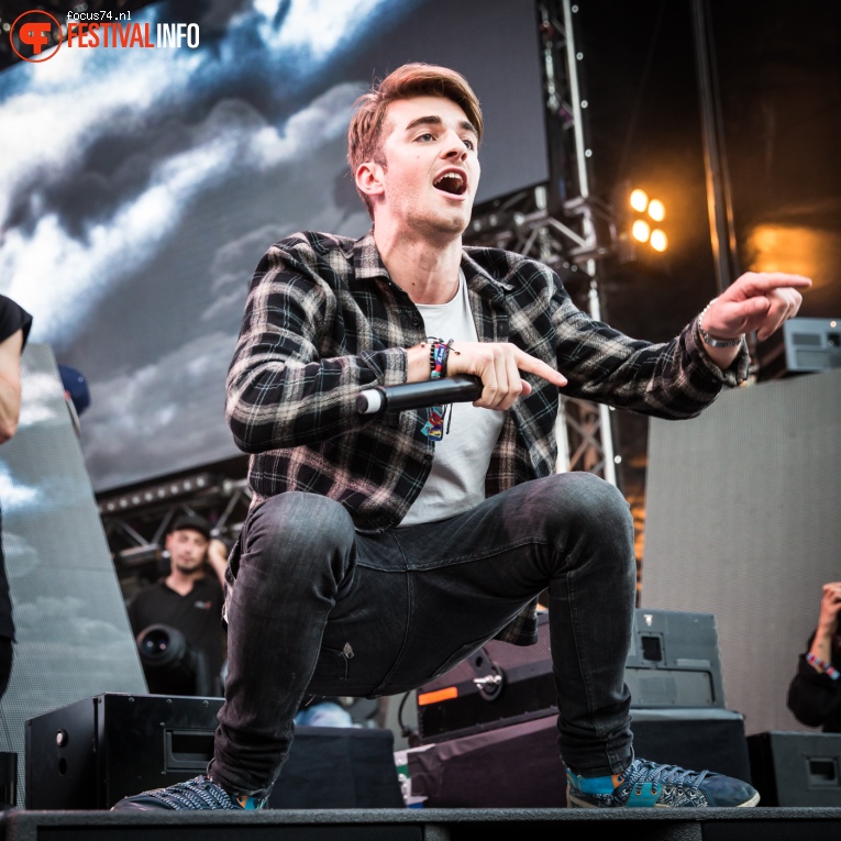 The Chainsmokers op Lollapalooza Berlijn 2016 - Zaterdag foto