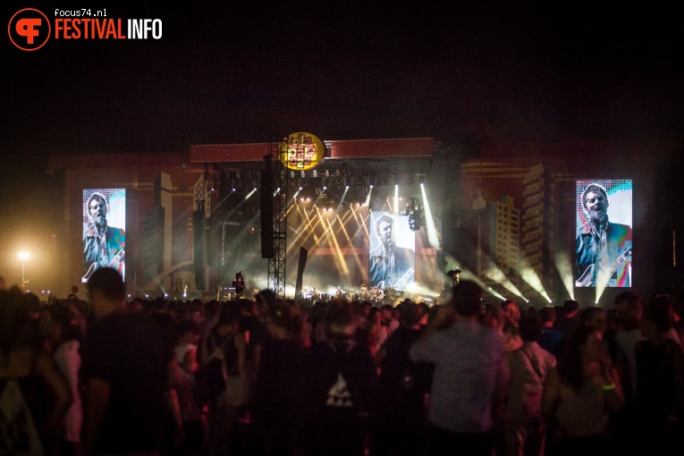 Kings of Leon op Lollapalooza Berlijn 2016 - Zaterdag foto