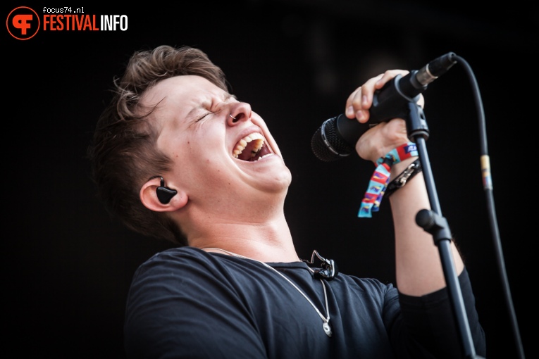 Nothing But Thieves op Lollapalooza Berlijn 2016 - Zondag foto