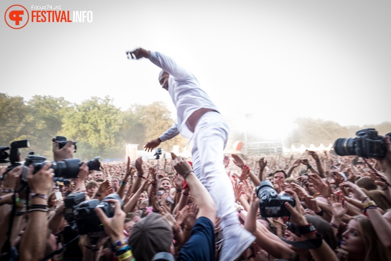 Major Lazer op Lollapalooza Berlijn 2016 - Zondag foto