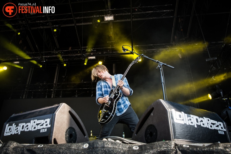 Nothing But Thieves op Lollapalooza Berlijn 2016 - Zondag foto