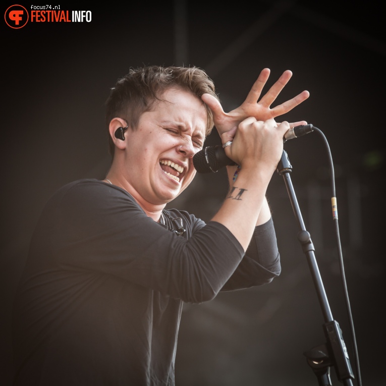 Nothing But Thieves op Lollapalooza Berlijn 2016 - Zondag foto