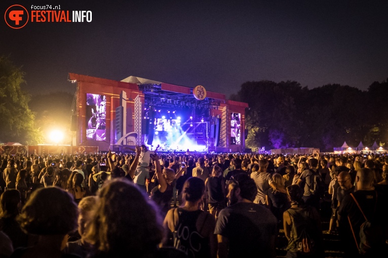 Radiohead op Lollapalooza Berlijn 2016 - Zondag foto