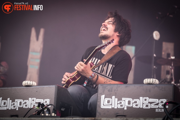 Milky Chance op Lollapalooza Berlijn 2016 - Zondag foto