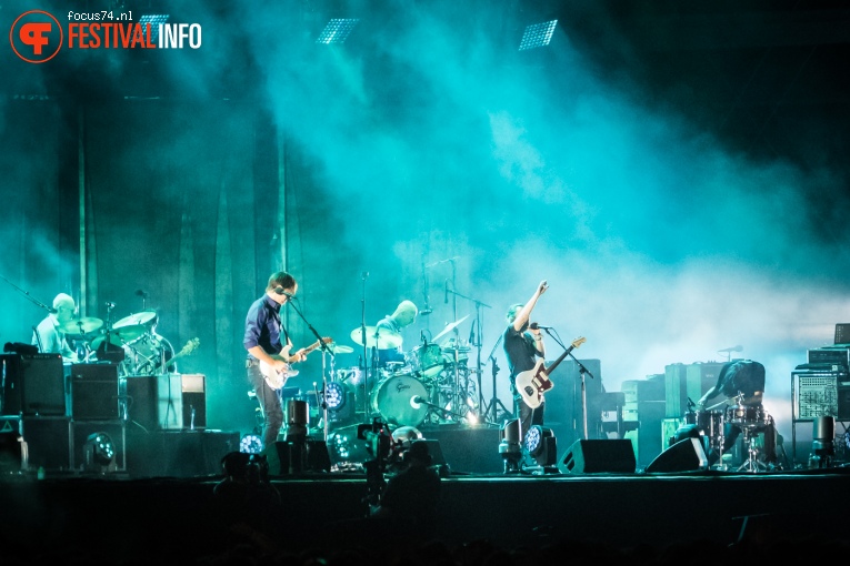 Radiohead op Lollapalooza Berlijn 2016 - Zondag foto